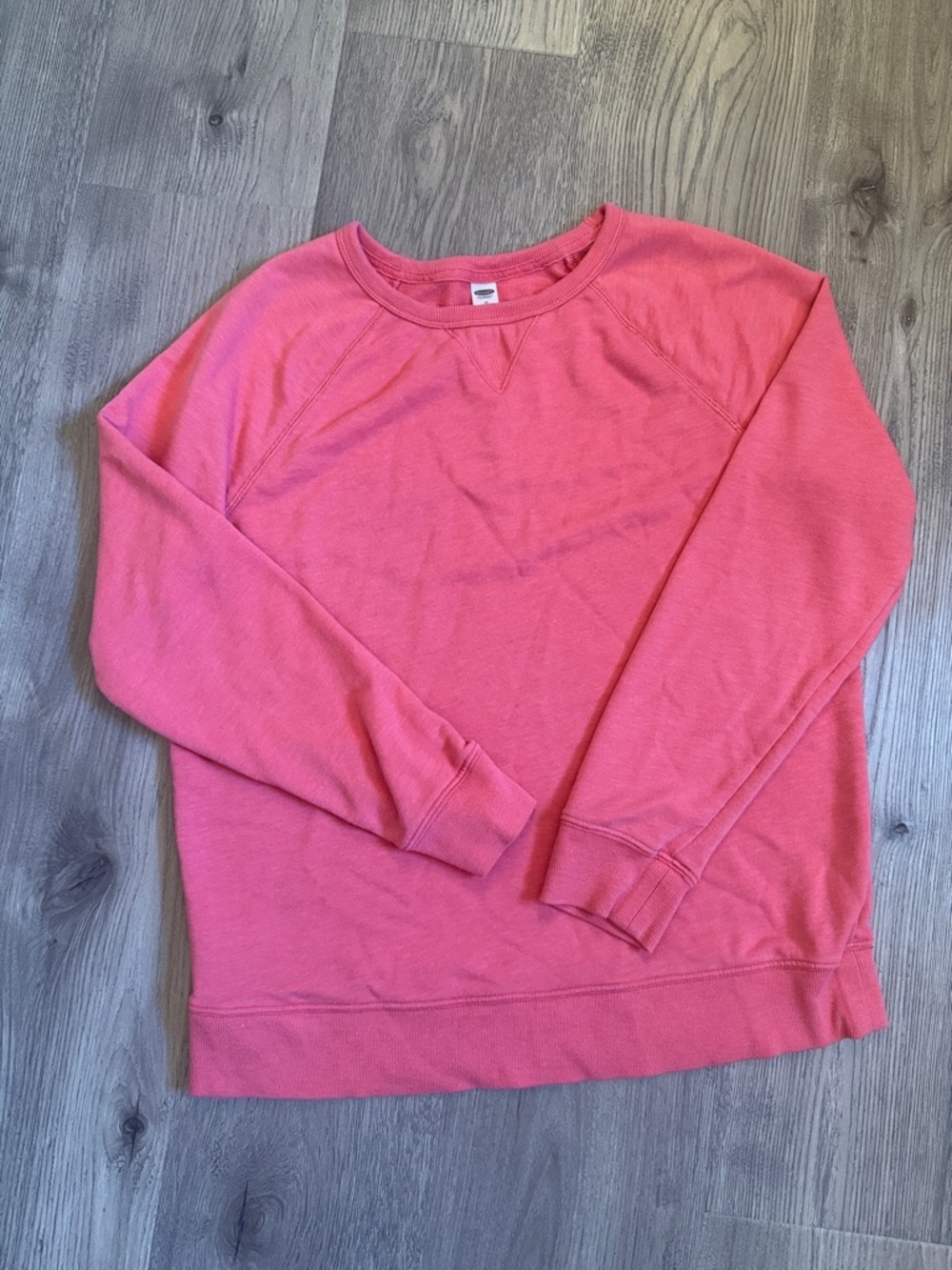 Old Navy Coral-Pink Crewneck Sweatshirt